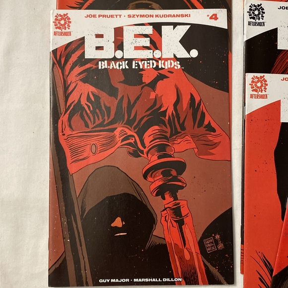 B.E.K. Black Eyed Kids Lot of 7 ~ Vol 3-4-5-6-7-8 & 10 ~ Aftershock - Picture 3 of 12